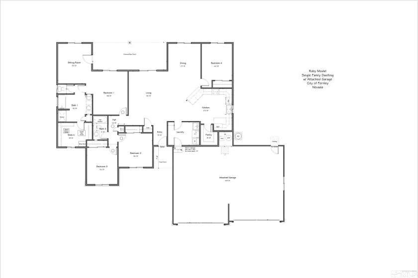 1367 Nevada Pacific, Fernley, Nevada 89408, 4 Bedrooms Bedrooms, ,2 BathroomsBathrooms,Residential,Residential,Nevada Pacific,250001088