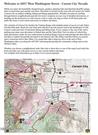 2057 Washington, Carson City, Nevada 89703, 3 Bedrooms Bedrooms, ,3 BathroomsBathrooms,Residential,Residential,Washington,250005425