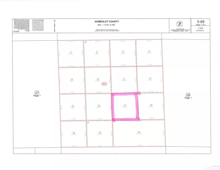 05-0681-11 APN, Winnemucca, Nevada 89445, ,Land,Residential,APN,240007877