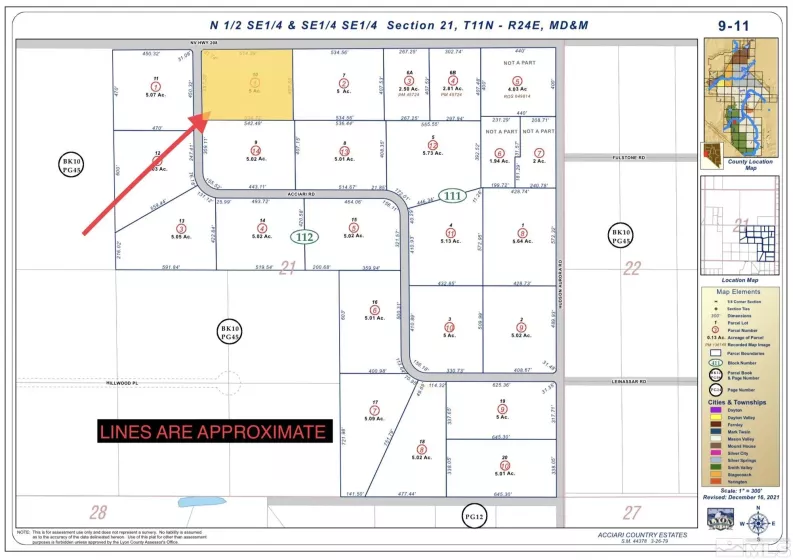 6 Acciari, Smith, Nevada 89430, ,Land,Residential,Acciari,230013590