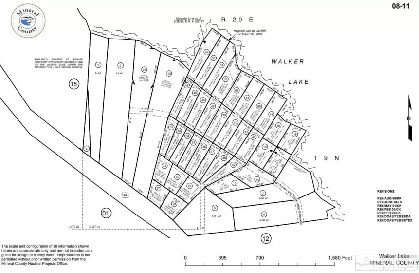 800 Hwy 95, Walker Lake, Nevada 89415, ,Land,Residential,Hwy 95,240007019