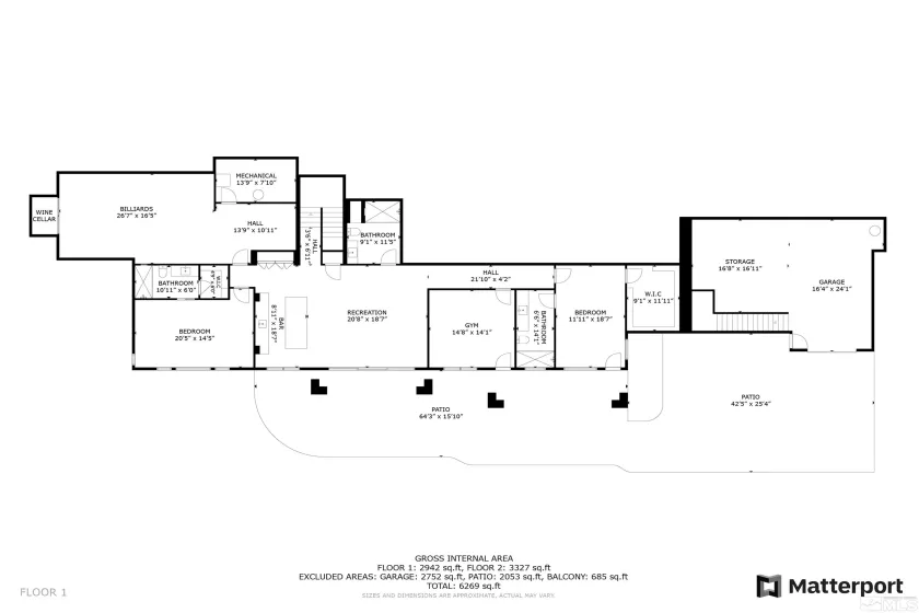 6372 Mormon Tea, Reno, Nevada 89511, 4 Bedrooms Bedrooms, ,5 BathroomsBathrooms,Residential,Residential,Mormon Tea,250004597