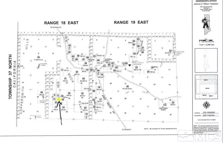35 Duck Lake Loop, Gerlach, Nevada 89412, ,Land,Residential,Duck Lake Loop,250006040