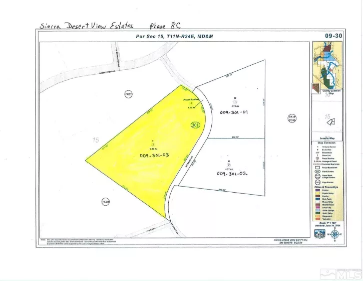 260 Mount Grant, Smith, Nevada 89430, ,Land,Residential,Mount Grant,250000167