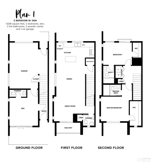130 Rissone, Reno, Nevada 89503, 2 Bedrooms Bedrooms, ,4 BathroomsBathrooms,Residential,Residential,Rissone,250001311