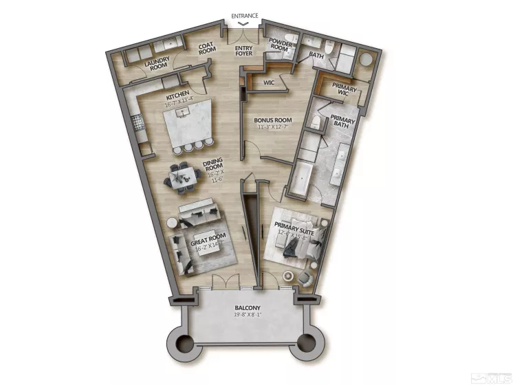 323 Tramway, Stateline, Nevada 89449, 1 Bedroom Bedrooms, ,3 BathroomsBathrooms,Residential,Residential,Tramway,240014000