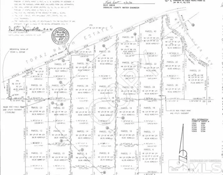 000 NV-208, Topaz Ranch Estates, Nevada 89444, ,Land,Residential,NV-208,240006022