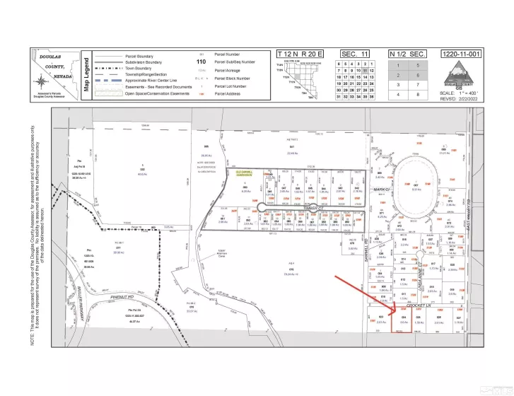 1765 Crockett, Gardnerville, Nevada 89410, ,Land,Residential,Crockett,250000021
