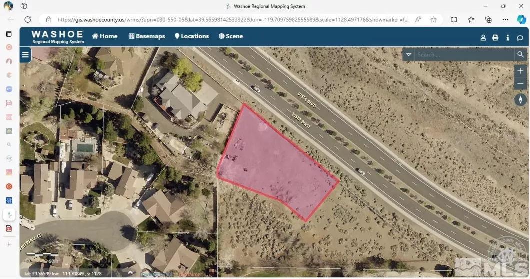 3693 Vista, Sparks, Nevada 89436, ,Land,Residential,Vista,240015184