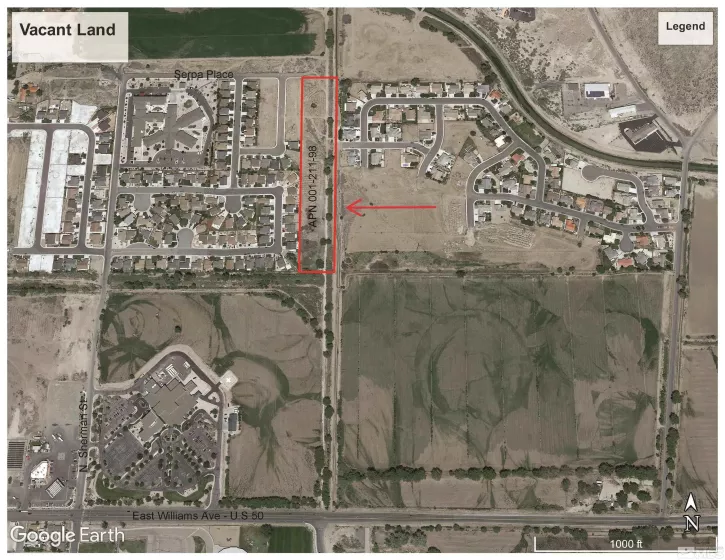 0 Serpa, Fallon, Nevada 89406, ,Land,Residential,Serpa,240000443