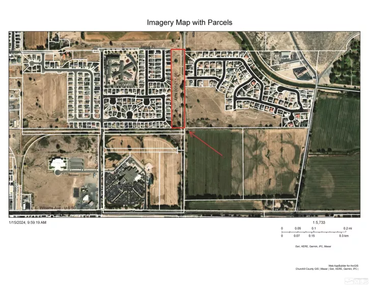 0 Serpa, Fallon, Nevada 89406, ,Land,Residential,Serpa,240000443