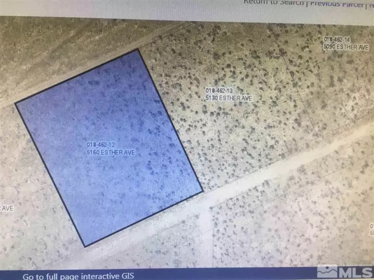 5160 Esther, Silver Springs, Nevada 89429, ,Land,Residential,Esther,210000150