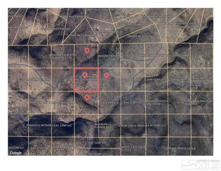 40S NW4NW4-S16/18N/21E, Virginia City, Nevada 89521, ,Land,Residential,NW4NW4-S16/18N/21E,250001634