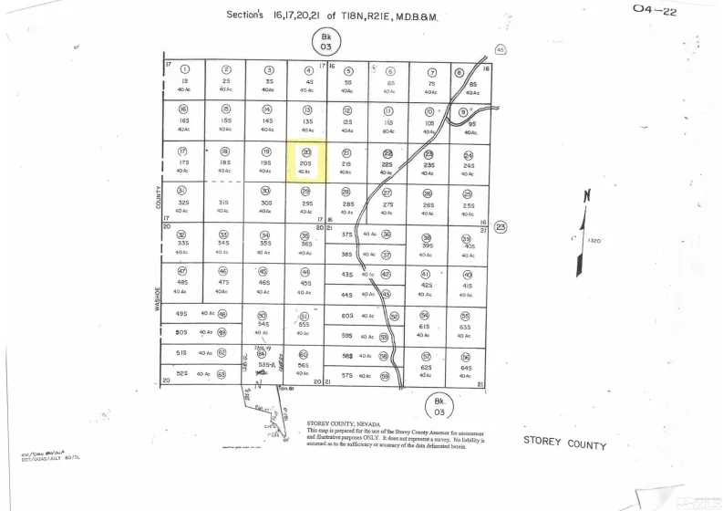 APN 00422120, Virginia City, Nevada 89521, ,Land,Residential,00422120,250000641