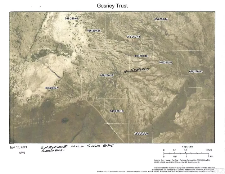 0 St Rt 34, Gerlach, Nevada 89412, ,Land,Residential,St Rt 34,220012106