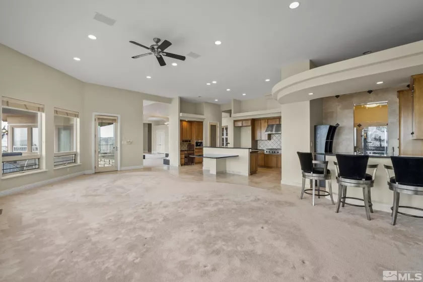 Virtually staged Primary Suite