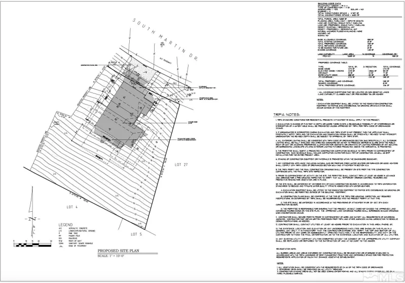 227 Martin, Zephyr Cove, Nevada 89448, ,Land,Residential,Martin,250004253