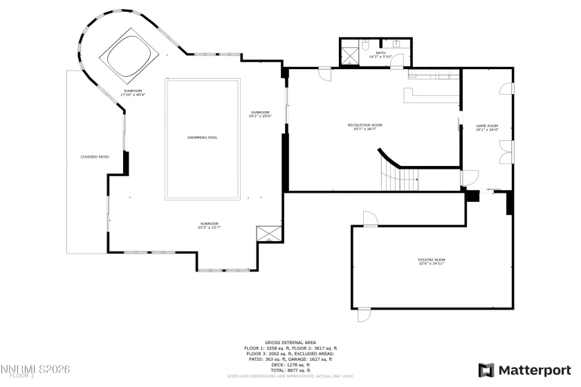 164 Mott Creek, Gardnerville, Nevada 89460, 7 Bedrooms Bedrooms, ,8 BathroomsBathrooms,Residential,Residential,Mott Creek,250006254
