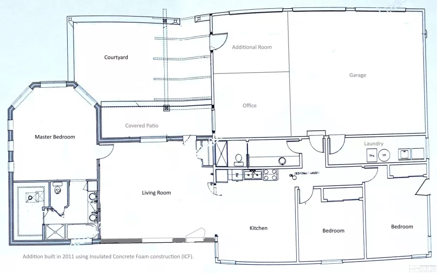 Owner's vision for creating living space in the attic area