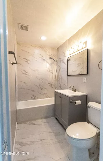 Fresh bathroom remodel