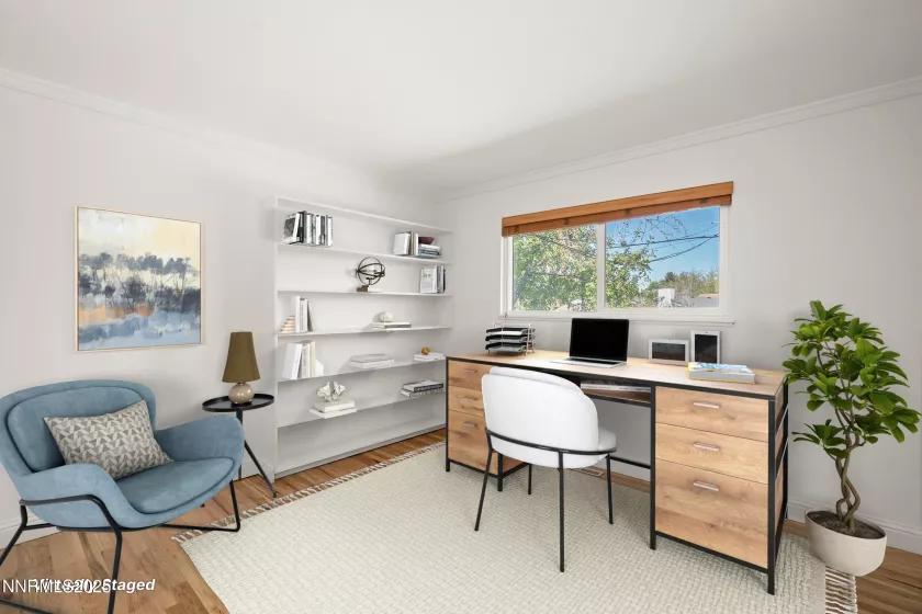 Guest bedroom (virtually staged)