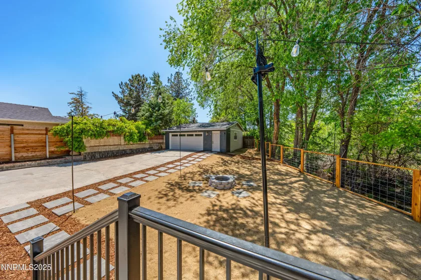BACK PORCH - BACKYARD