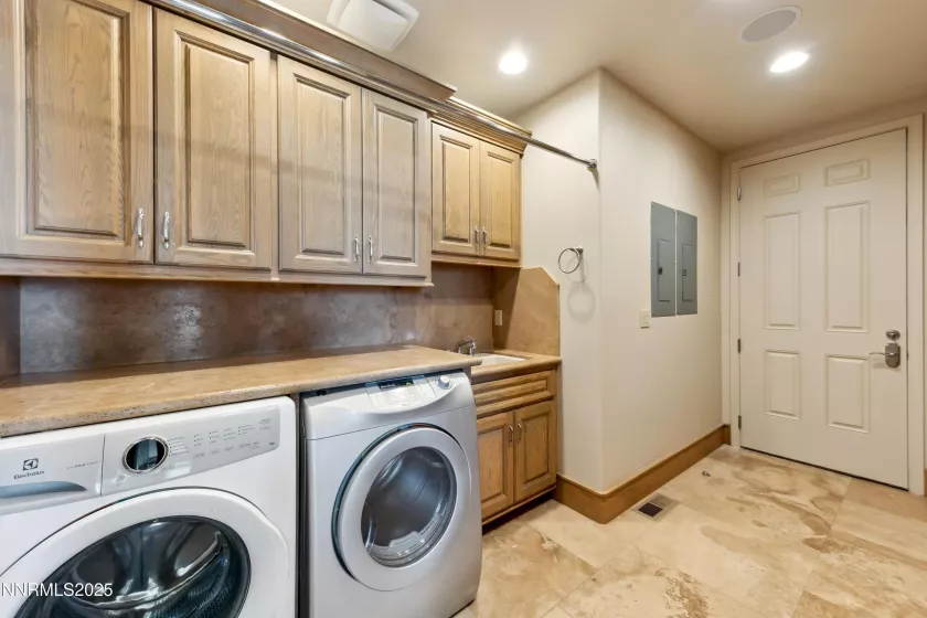 Downstairs Laundry from Garage