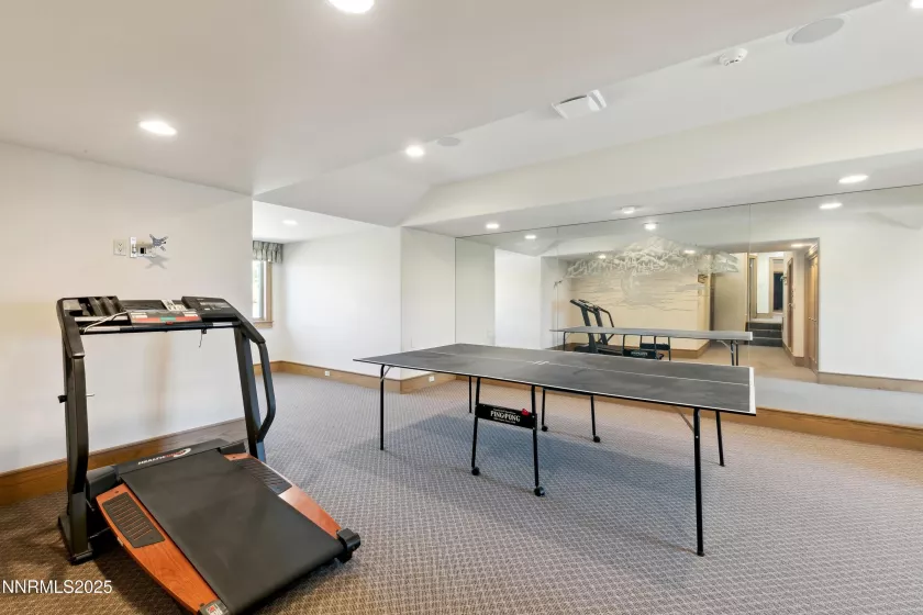 Bedroom/Exercise room