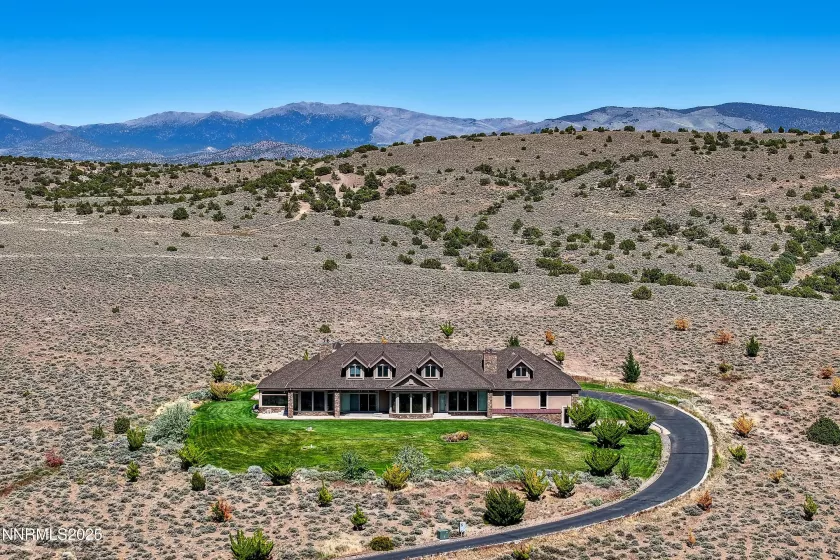 BLM land behind