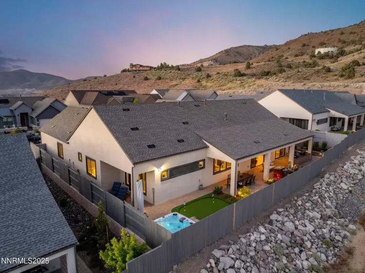 Backyard High View