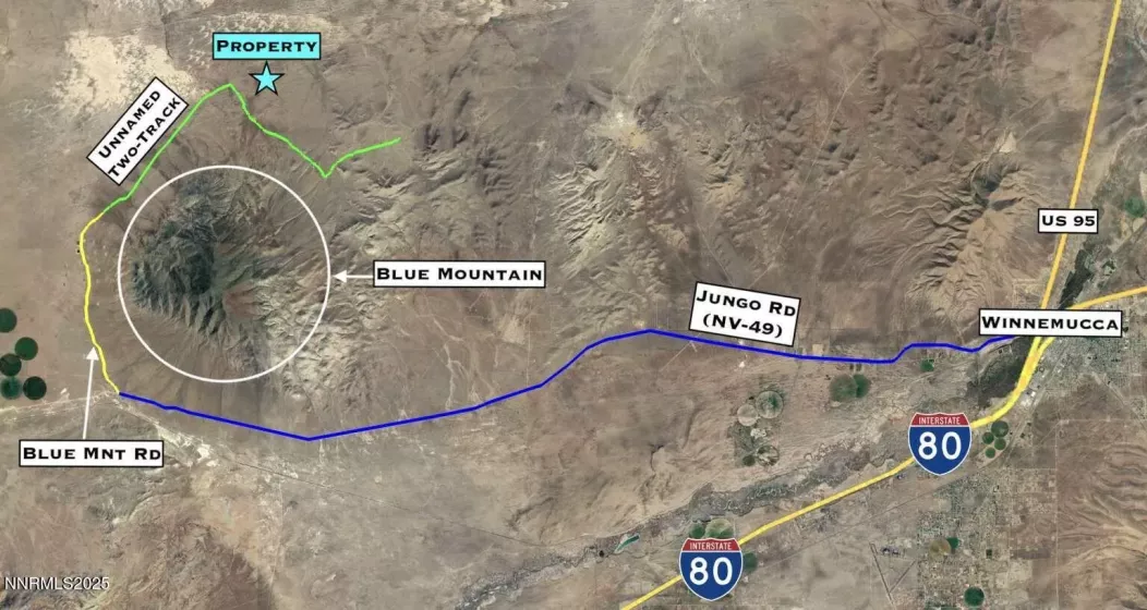 0 Blue Mountain, Winnemucca, Nevada 89445, ,Land,Residential,Blue Mountain,250050525