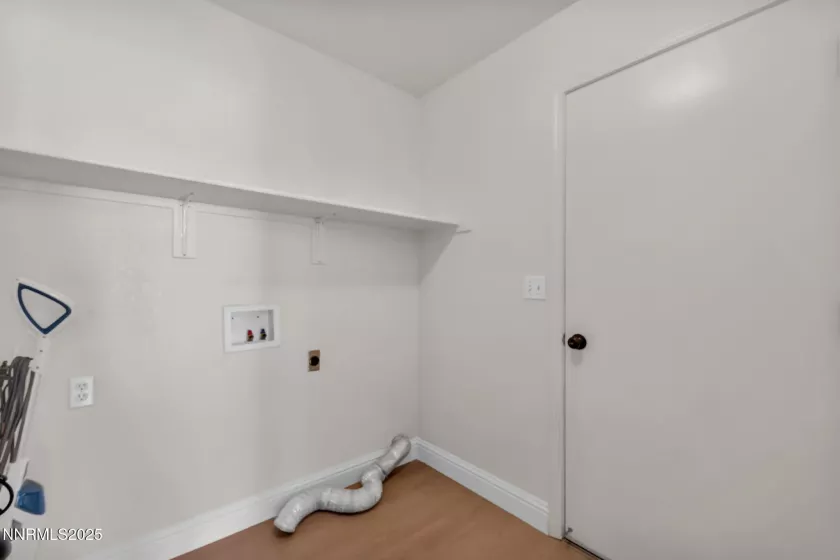 Laundry area