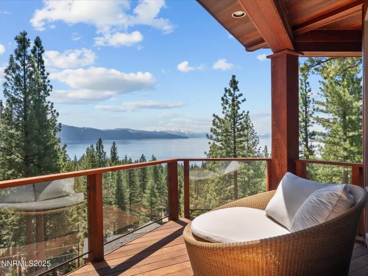 Primary bedroom deck