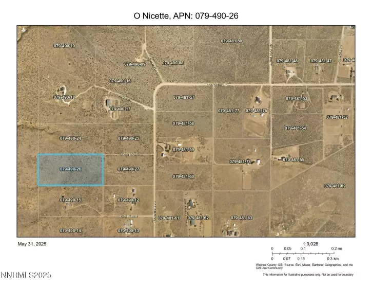 0 Nicette Dr., Reno, Nevada 89506, ,Land,Residential,Nicette Dr.,250050741