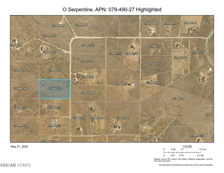 0 Serpentine Rd., Reno, Nevada 89506, ,Land,Residential,Serpentine Rd.,250050745