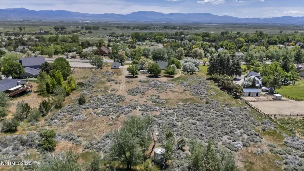 Back of the property