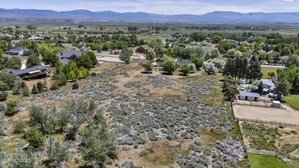 Back of the property