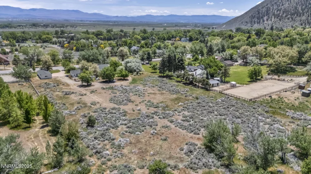 Back of the property