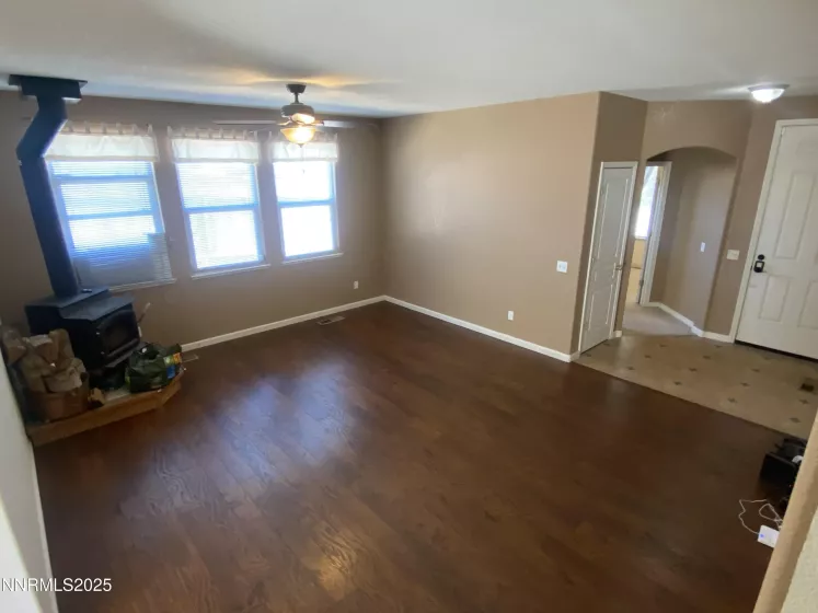 Downstairs Living Room from Staircase