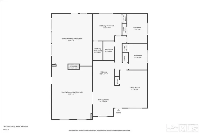 1600 Duke, Reno, Nevada 89502, 3 Bedrooms Bedrooms, ,2 BathroomsBathrooms,Residential,Residential,Duke,240014159