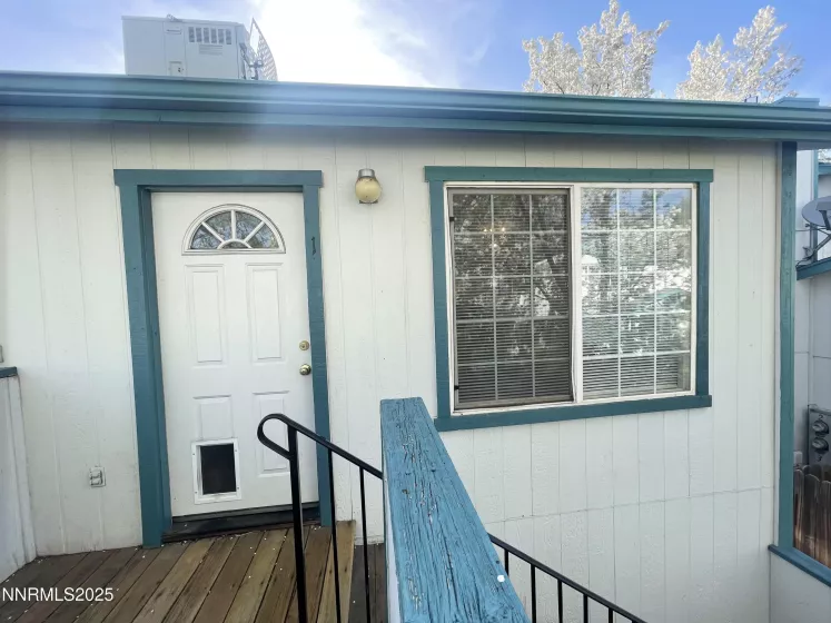 Upper Deck & front door