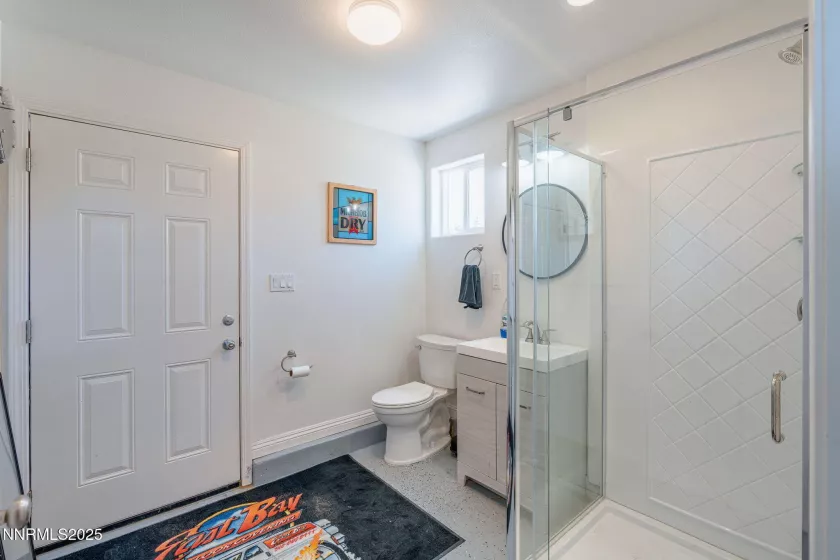 RV Garage/Workshop Bathroom