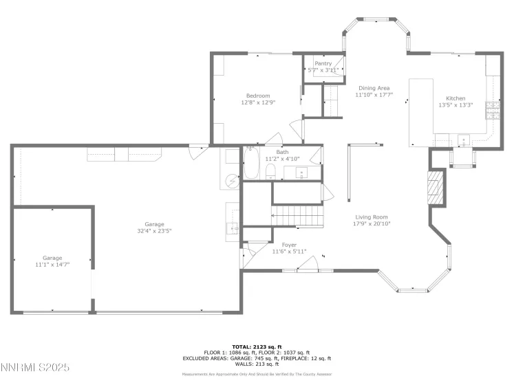 1131 Country Club, Minden, Nevada 89423, 4 Bedrooms Bedrooms, ,3 BathroomsBathrooms,Residential,Residential,Country Club,250051303