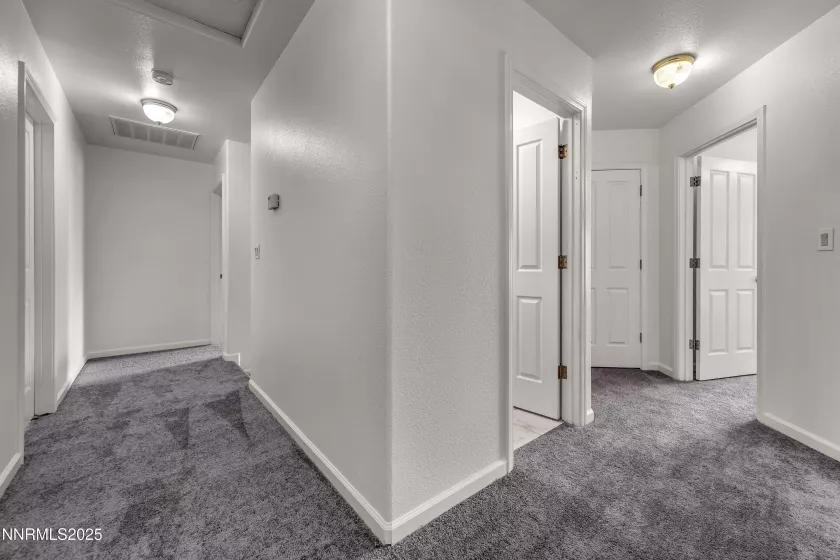 3 guest bedrooms upstairs Hallway
