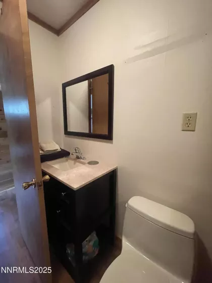 Hallway bathroom