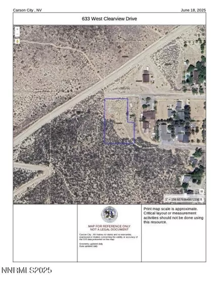 633 Clearview, Carson City, Nevada 89703, ,Land,Residential,Clearview,250051589