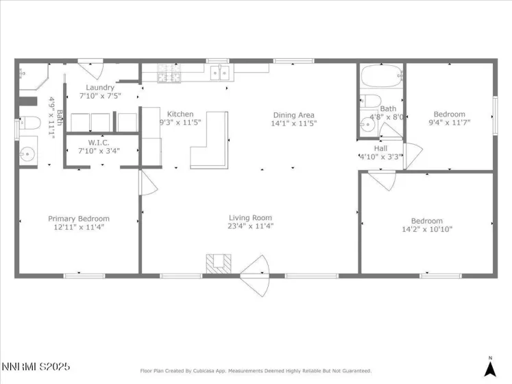 330 Gerdes, Sun Valley, Nevada 89433, 3 Bedrooms Bedrooms, ,2 BathroomsBathrooms,Residential,Residential,Gerdes,250050345