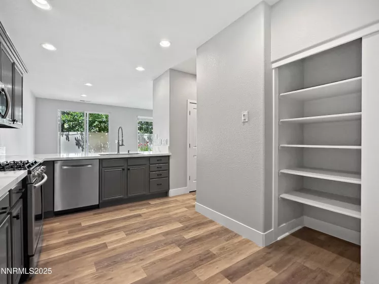 Kitchen and pantry