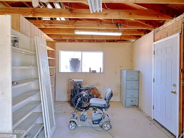 Separate garage