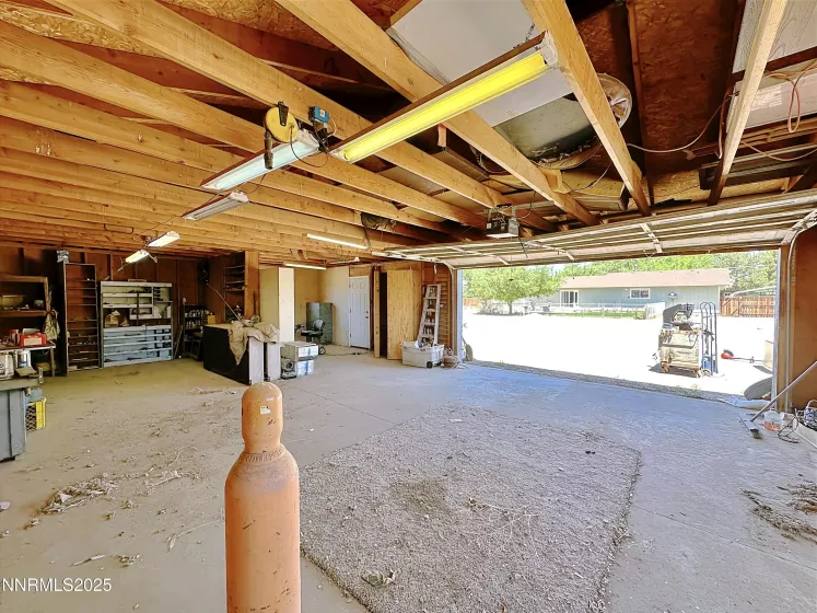 Separate garage